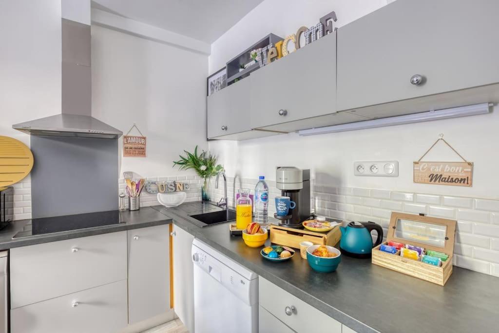 Apartamento Escale A Paris Metro & Parking Saint-Ouen  Exterior foto